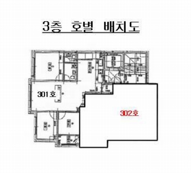 2025타경52964 경기도 안산시 상록구 각골로4길 8-16, 엠타운 비동 3층 302호 다세대(빌라) 경매 이미지