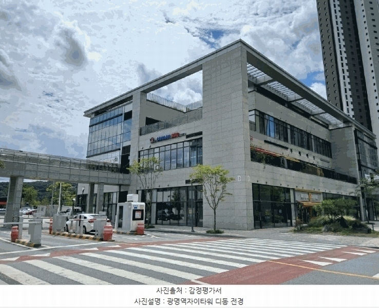 2025타경53049 경기도 광명시 새빛공원로 67, 광명역자이타워 1층 디0112호 근린상가 경매 이미지