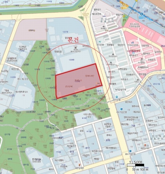 2024타경5229 경기도 안산시 단원구 산단로 325, 리드스마트스퀘어지식산업센터 1층 씨에이-181호 근린상가 경매 이미지