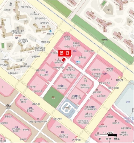 2024타경71356 경기도 시흥시 서울대학로278번길 19-14, 배곧프라자 1층 106호 근린상가 경매 이미지