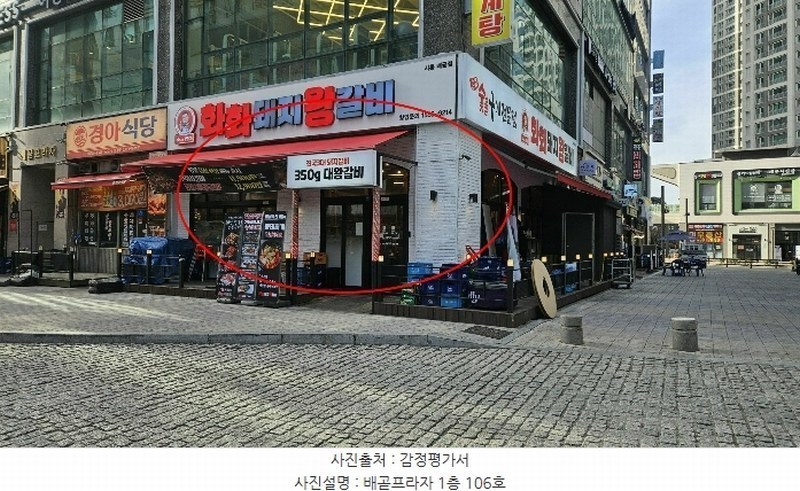 2024타경71356 경기도 시흥시 서울대학로278번길 19-14, 배곧프라자 1층 106호 근린상가 경매 이미지