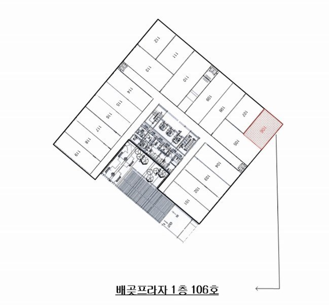 2024타경71356 경기도 시흥시 서울대학로278번길 19-14, 배곧프라자 1층 106호 근린상가 경매 이미지