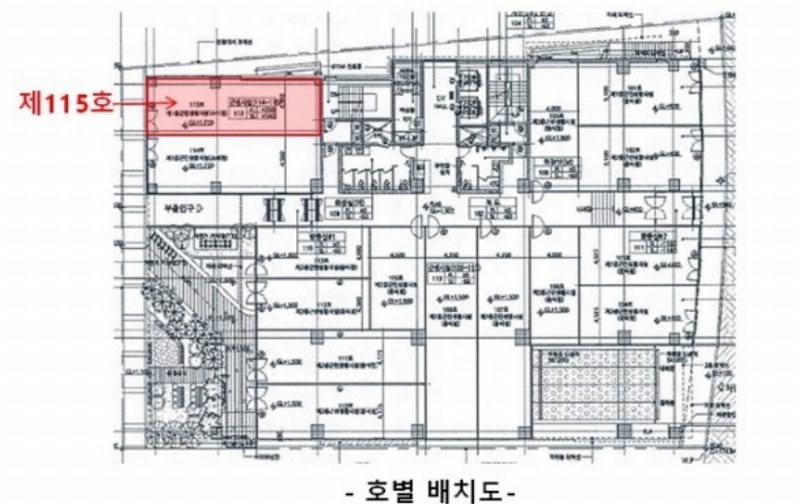 2025타경565 강원특별자치도 원주시 미래로 17, 구분건물 1층 115호 근린상가 경매 이미지