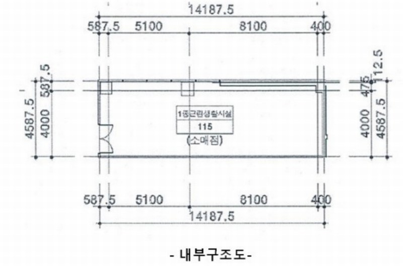 2025타경565 강원특별자치도 원주시 미래로 17, 구분건물 1층 115호 근린상가 경매 이미지