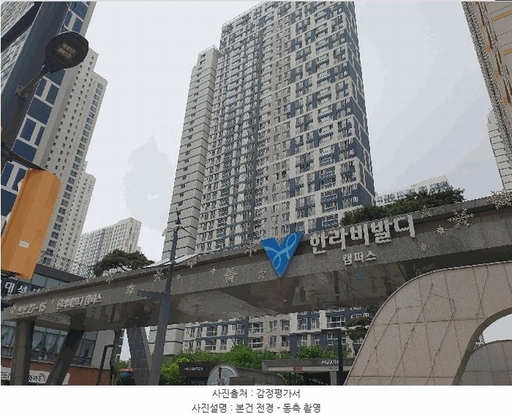 2025타경52258 경기도 시흥시 배곧1로 27-15, 한라비발디캠퍼스 105동 33층 3301호 아파트[공급35평형] 경매 이미지