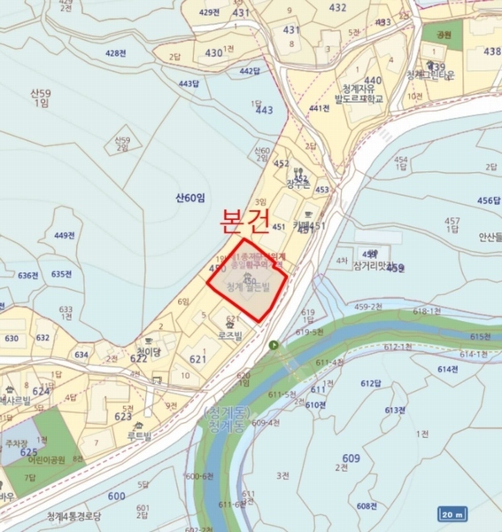 2023타경107522 경기도 의왕시 청계로 177, 청계월든빌 1층 104호 다세대(빌라)[공급32평형] 경매 이미지