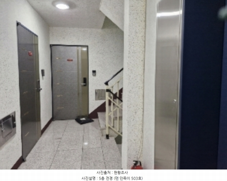 2024타경107741 경기도 안양시 만안구 장내로 30, 더베이타운주건축물 1동 5층 503호 다세대(빌라)[공급17평형] 경매 이미지