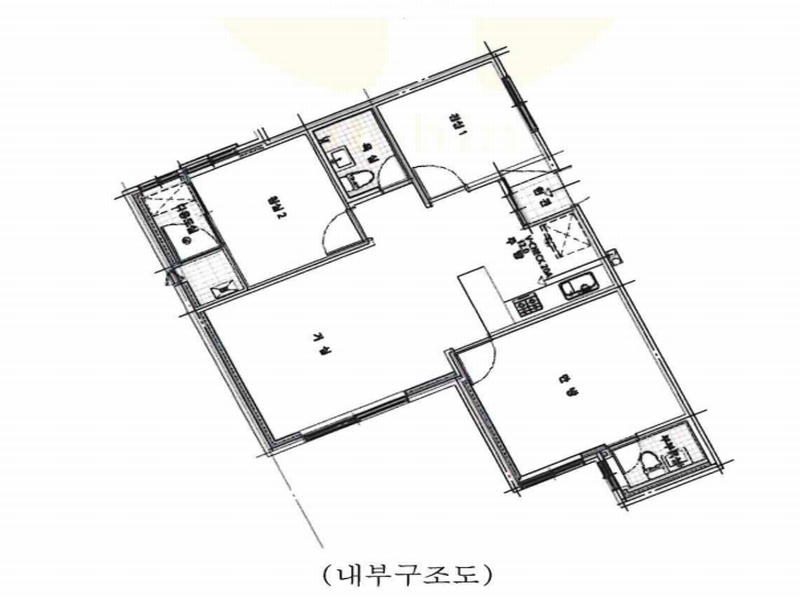 2024타경109013 경기도 안양시 만안구 안양로291번길 34-15, 원평노블레스12차 13층 1305호 다세대(빌라)[공급37평형] 경매 이미지