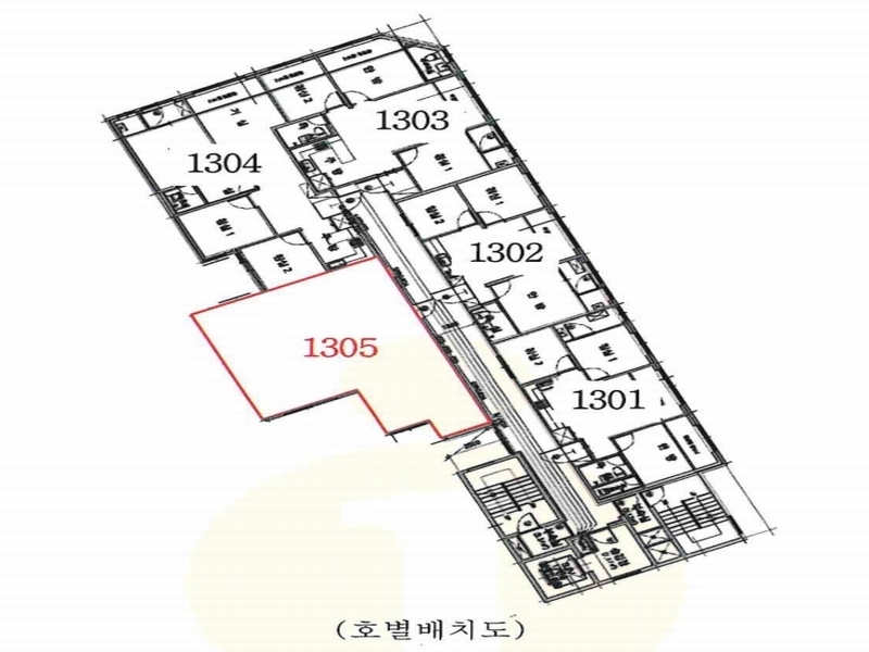 2024타경109013 경기도 안양시 만안구 안양로291번길 34-15, 원평노블레스12차 13층 1305호 다세대(빌라)[공급37평형] 경매 이미지