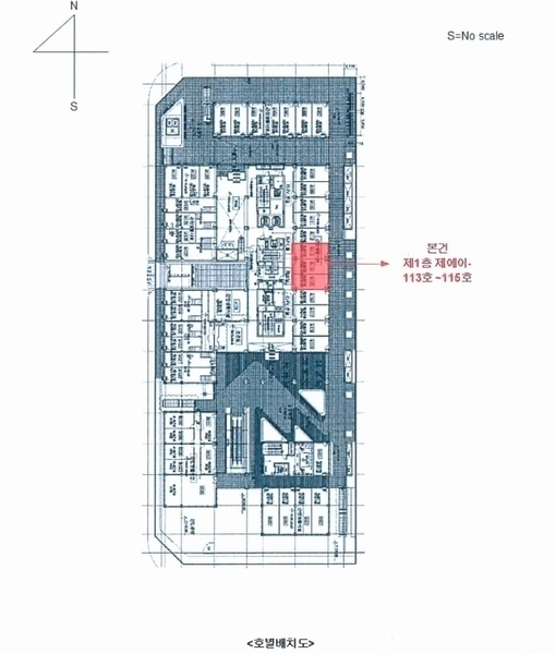 2024타경109174 경기도 군포시 군포첨단산업2로7번길 8, 군포에이스더블유밸리지식산업센터 1층 에이-115호 근린상가 경매 이미지