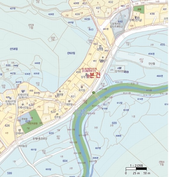 2024타경109716 경기도 의왕시 청계로 177, 청계월든빌 2층 205호 다세대(빌라)[공급34평형] 경매 이미지