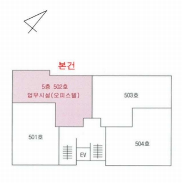 2024타경110815 경기도 안양시 만안구 현충로 1, 씨티프라임 5층 502호 오피스텔[계약33평형] 경매 이미지