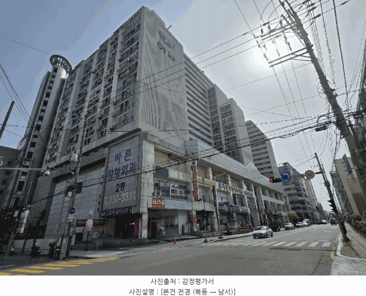 2025타경717 부산광역시 북구 금곡대로8번길 33, 아남프라자 1층 14호 근린상가 경매 이미지