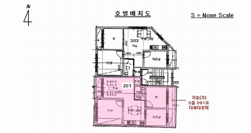2025타경100747 경기도 안양시 만안구 양화로90번길 13, 삼성하이츠빌라 2층 201호 다세대(빌라) 경매 이미지