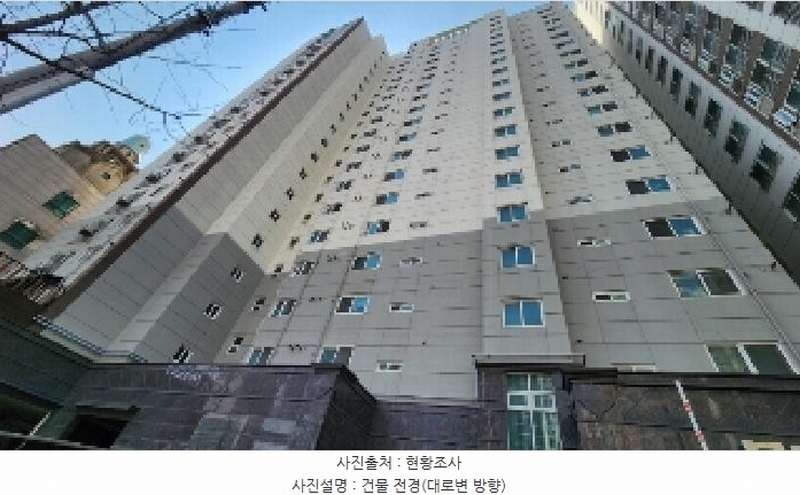 2025타경100851 경기도 안양시 동안구 경수대로 939, 블루오션 7층 702오피스텔호 오피스텔[계약33평형] 경매 이미지
