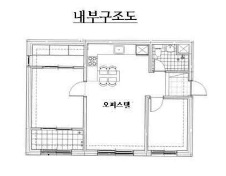 2025타경100856 경기도 군포시 군포로580번길 32, 이스트힐 4층 404호 오피스텔[계약23평형] 경매 이미지