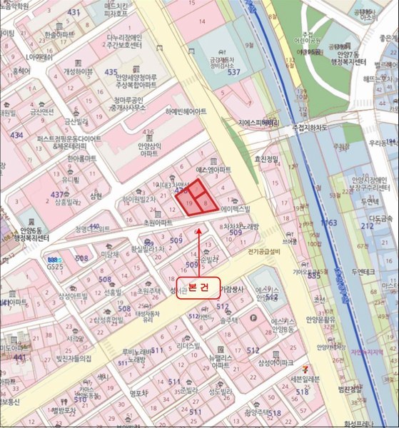 2025타경100956 경기도 안양시 만안구 만안로77번길 8, 청명더에이스 13층 1301호 다세대(빌라) 경매 이미지