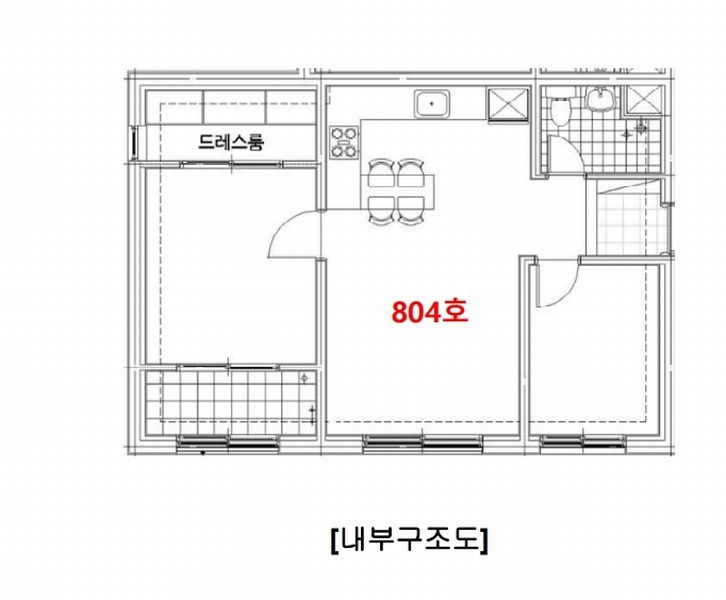 2025타경101036 경기도 군포시 군포로580번길 32, 이스트힐 8층 804호 오피스텔[계약23평형] 경매 이미지