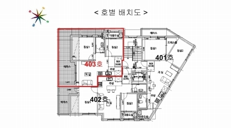2025타경100198 경기도 안양시 만안구 안양로383번길 18, 미소빌 4층 403호 다세대(빌라)[공급16평형] 경매 이미지