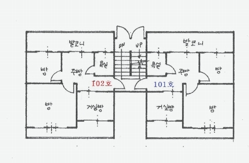 2025타경101125 경기도 의왕시 부곡중앙남5길 15, 롯데다세대 1층 102호 다세대(빌라)[공급12평형] 경매 이미지