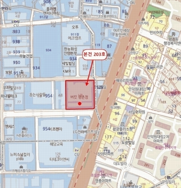 2025타경101142 경기도 안양시 동안구 흥안대로427번길 16, 평촌디지털엠파이어 2층 203호 아파트형공장 경매 이미지