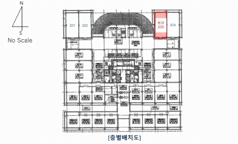 2025타경101142 경기도 안양시 동안구 흥안대로427번길 16, 평촌디지털엠파이어 2층 203호 아파트형공장 경매 이미지