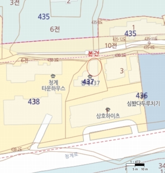 2022타경105420 경기도 의왕시 청계로 207-9, 청계437 5층 502호 다세대(빌라) 경매 이미지