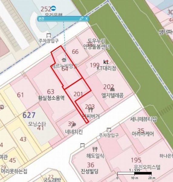 2024타경105554 경기도 안양시 만안구 안양로263번길 5, 세르누비앙3차 6층 605호 다세대(빌라) 경매 이미지