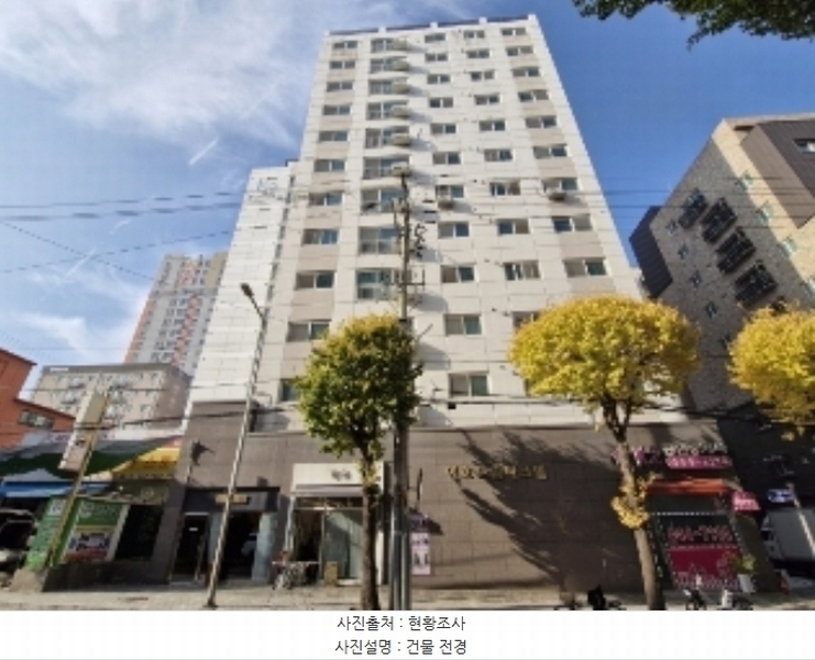 2024타경109624 경기도 안양시 만안구 현충로 26, 이호드림파크빌 8층 801호 오피스텔[계약40평형] 경매 이미지