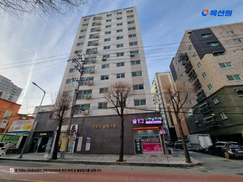 2024타경109624 경기도 안양시 만안구 현충로 26, 이호드림파크빌 8층 801호 오피스텔[계약40평형] 경매 이미지