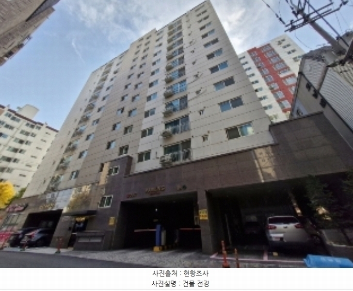2024타경109624 경기도 안양시 만안구 현충로 26, 이호드림파크빌 8층 801호 오피스텔[계약40평형] 경매 이미지