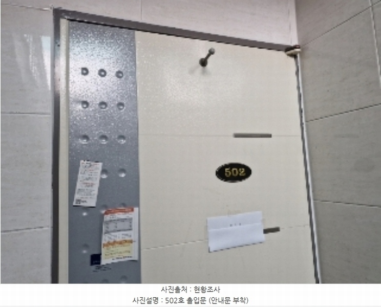 2024타경110600 경기도 안양시 만안구 안양로417번길 30, 조양주택 5층 502호 다세대(빌라) 경매 이미지