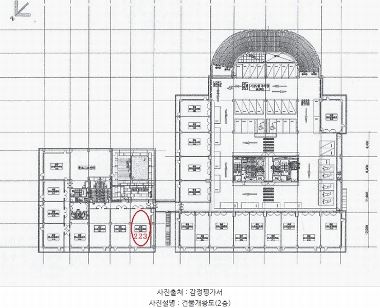 2025타경100811 경기도 안양시 동안구 시민대로109번길 29, 에이스하이테크시티범계 2층 223호 아파트형공장 경매 이미지