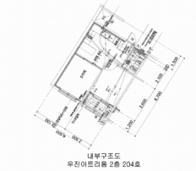2025타경100900 경기도 군포시 산본천로226번안길 12, 우진아트리움 2층 204호 오피스텔 경매 이미지