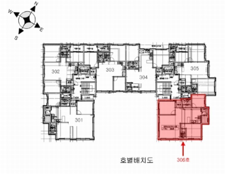 2025타경100935 경기도 안양시 만안구 현충로16번길 26, 아이원팰리스 3층 306호 오피스텔[계약42평형] 경매 이미지