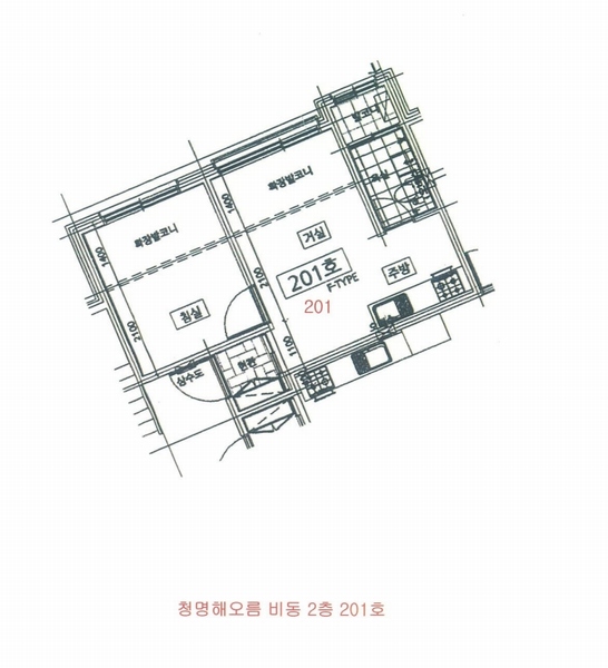 2024타경106960 경기도 안양시 만안구 병목안로130번길 115-8, 청명해오름 비동 2층 201호 다세대(빌라) 경매 이미지