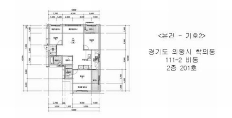 2024타경109273 경기도 의왕시 학현로 89-4, 백운 비동 2층 201호 다세대(빌라) 경매 이미지