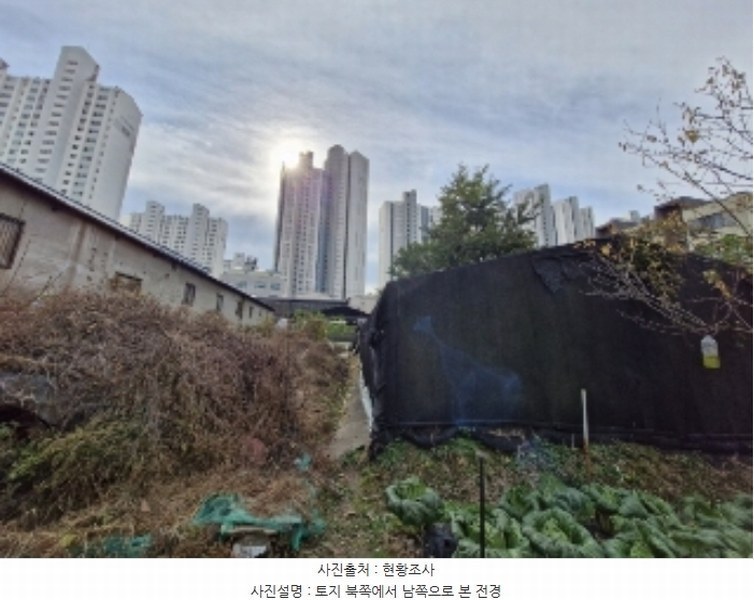 2024타경109662 경기도 안양시 동안구 호계동 843-3 농지 경매 이미지
