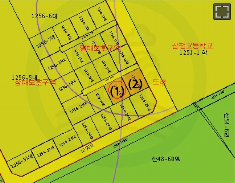 2025타경100358 부산광역시 북구 구포동 1256-24 대지 경매 이미지