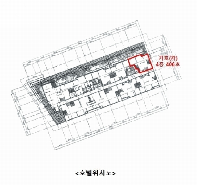 2025타경100807 경기도 안양시 만안구 안양로 110, 엘리제빌리지 4층 406호 오피스텔[계약42평형] 경매 이미지