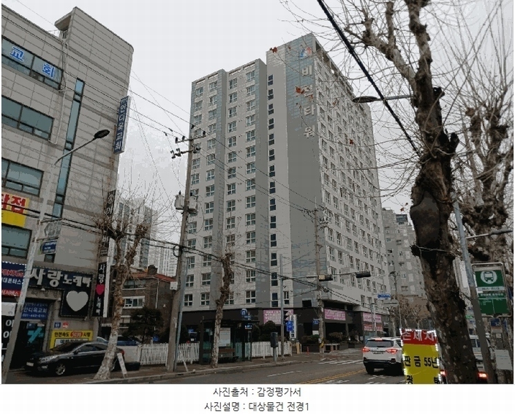 2025타경100842 경기도 안양시 만안구 만안로 57, 비전타워주건축물 1동 5층 515호 오피스텔 경매 이미지