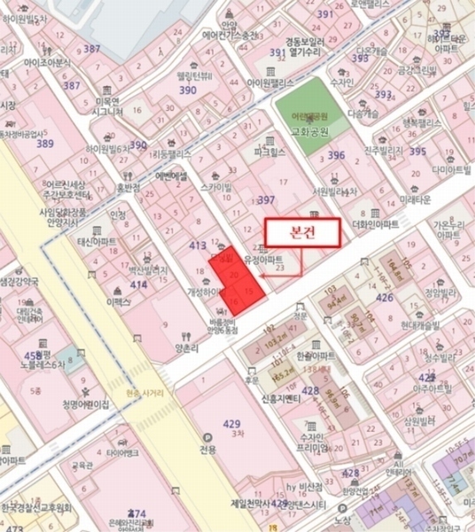 2023타경101999 경기도 안양시 만안구 현충로 26, 이호드림파크빌 9층 904호 오피스텔[계약37평형] 경매 이미지