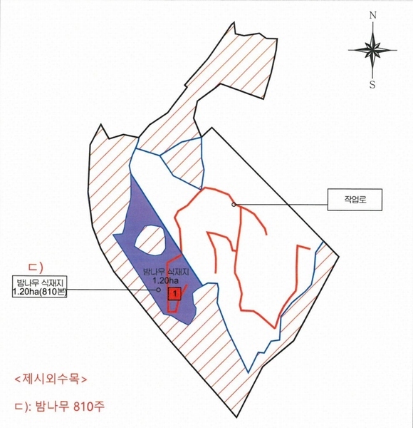 2024타경51904 강원특별자치도 화천군 상서면 봉오리 산147-1 임야 경매 이미지