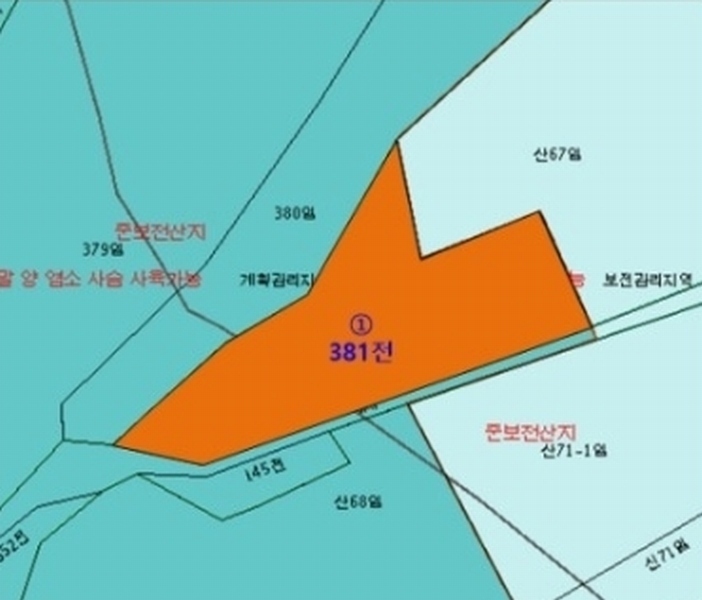 2024타경56145 강원특별자치도 화천군 하남면 삼화리 381 농지 경매 이미지