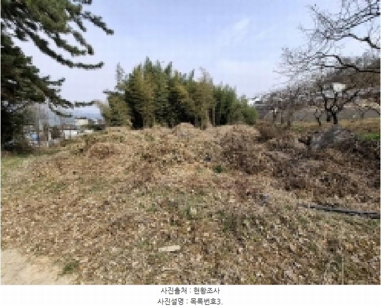 2025타경562 경상남도 사천시 송포동 1383-1 농지 경매 이미지