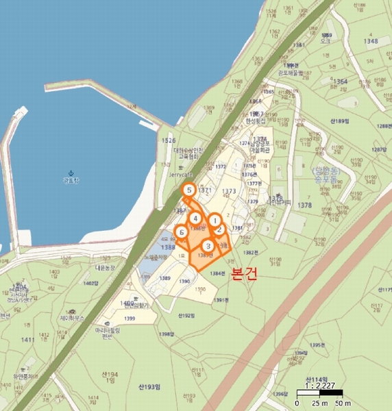 2025타경562 경상남도 사천시 송포동 1383-1 농지 경매 이미지