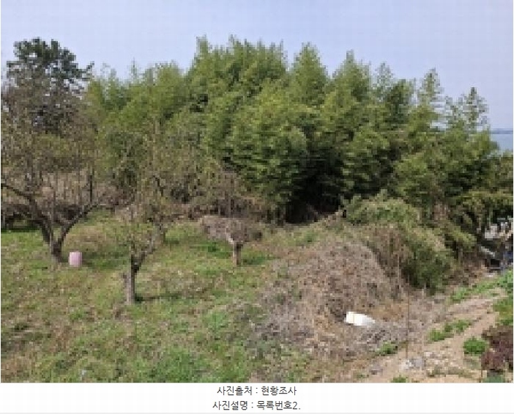 2025타경562 경상남도 사천시 송포동 1383-1 농지 경매 이미지