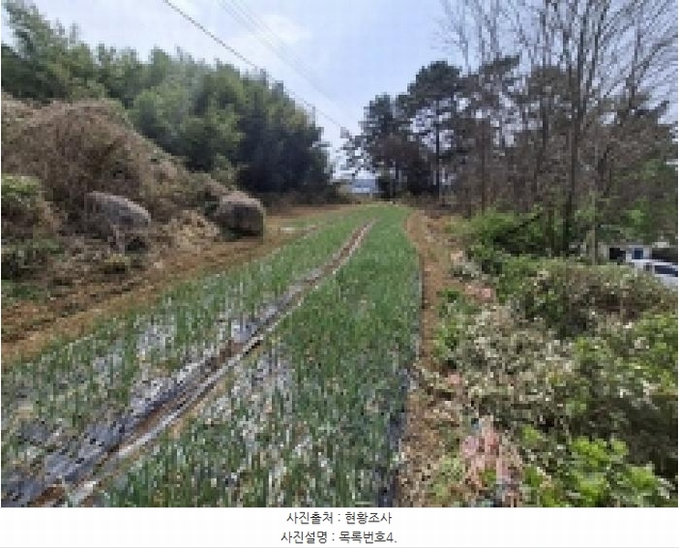2025타경562 경상남도 사천시 송포동 1383-1 농지 경매 이미지