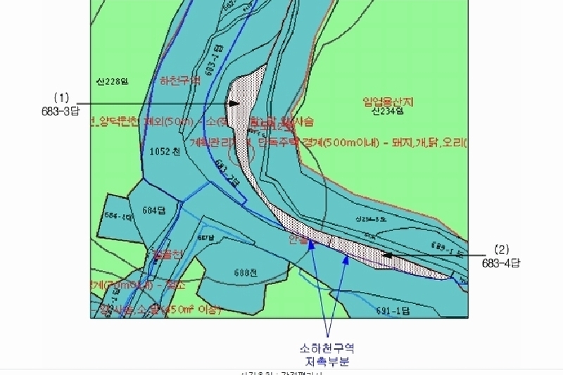 2025타경50699 강원특별자치도 홍천군 홍천읍 장전평리 683-3 농지 경매 이미지