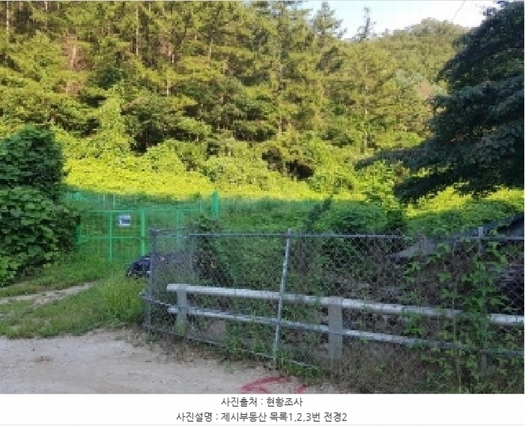 2025타경50824 강원특별자치도 춘천시 남산면 강촌리 435-4 임야 경매 이미지